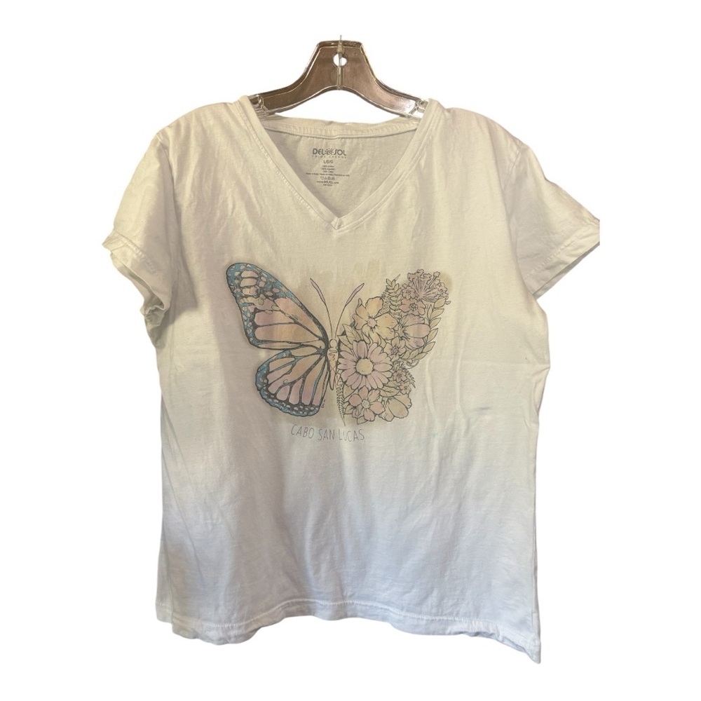 Del Sol Color Changing Butterfly Tee